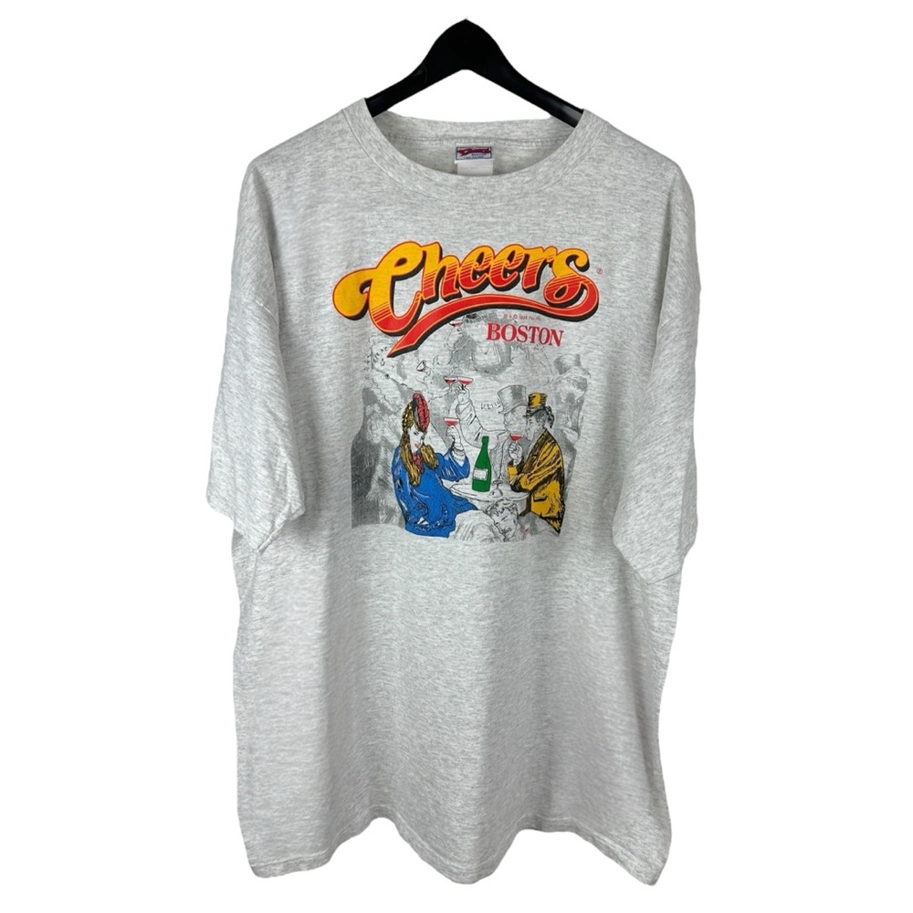 Vintage 1998 Cheers Boston Brewery Restaurant Tourist Graphic Shirt Size 2XL
